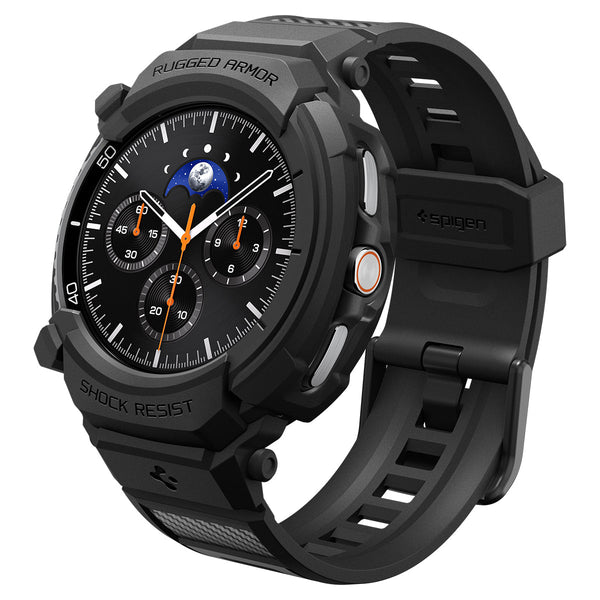 Spigen Galaxy Watch 8 Classic (46mm) Case + Band – Rugged Armor Pro